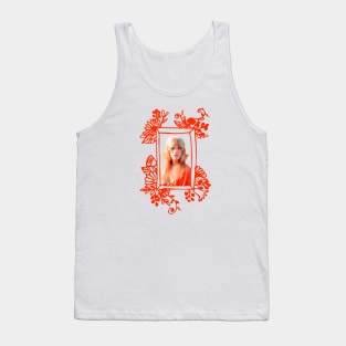 Framed Floral Stevie Tank Top